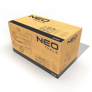 Масляний обігрівач з витяжкою NEO TOOLS 90-086, 20 кВт, бак 38 л, 600 м&sup3;/год