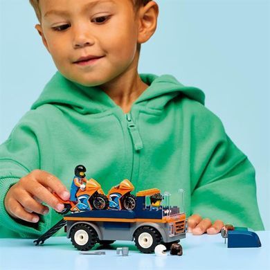 Конструктор LEGO City Транспортер мотоциклів 88 Деталей ( 60491 )