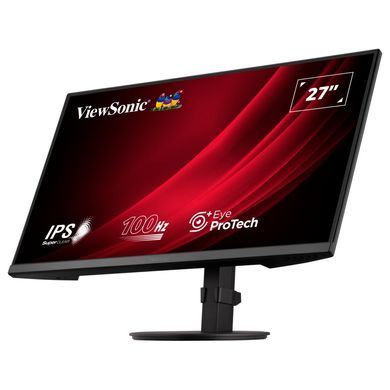 27" 16:9 IPS РК монітор, 1920х1080, 100 Гц, HDMI, VGA, Display Port VIEWSONIC VA2708-HDJ 3728450 фото