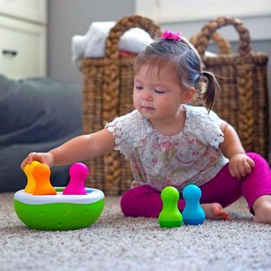 Сортер-балансир Fat Brain Toys Spinny Pins Неваляшки (F248ML) dt_13666 фото