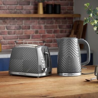 Russell Hobbs Тостер 26392-56 Groove, сірий (362363) 26392-56 фото