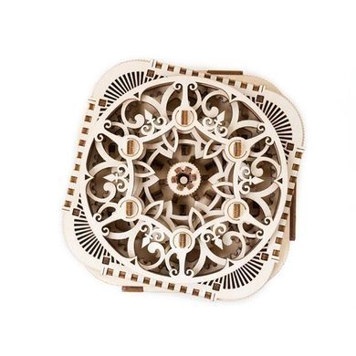 Дерев'яний механічний 3D конструктор Ugears Скринька з секретом (70031) dt_93572 фото