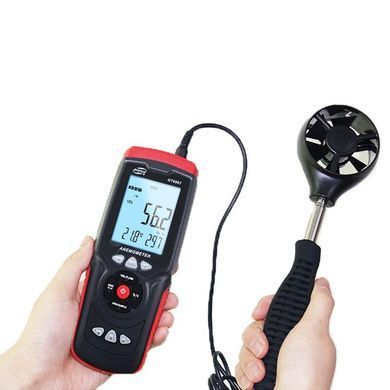 Анемометр профессиональный USB 0,3-45м/с, 0-45&deg;C BENETECH GT8907