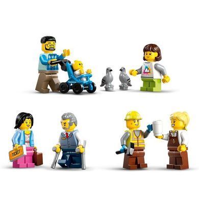 Конструктор LEGO City Центральный железнодорожный вокзал 752 детали (60469)