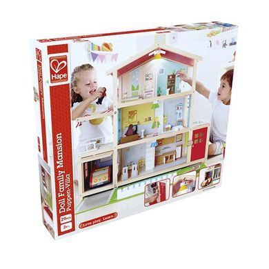 Ляльковий будинок Hape Особняк з меблями дерев'яний (E3405) dt_12298 фото