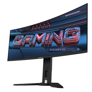 iгровий монiтор 34" QD-OLED Curved 1800R 240Hz 3440x1440(WQHD)0.03ms 2xHDMI(2.1) 1xDP(1.4) KVM 2x3W GIGABYTE MO34WQC2 Gaming Monitor 3727381 фото