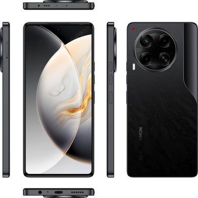 TECNO Смартфон Camon 30 (CL6) 6.78" 8/256ГБ, 2SIM, 5000мА&bull;год, Basaltic Dark (376140) 4894947020469 фото
