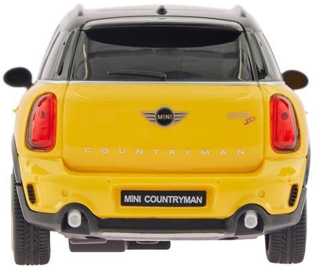 Машинка Rastar Mini Cooper S Countryman 1:24 Жовтий