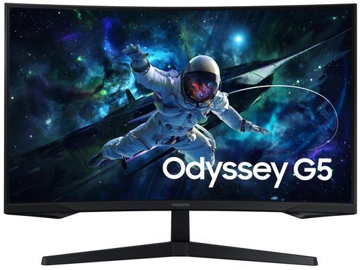 Монитор Samsung 31.5" Odyssey G55C 2xHDMI, DP, VA, 2560x1440, 165Hz, 1ms, CURVED LS32CG550EIXCI фото