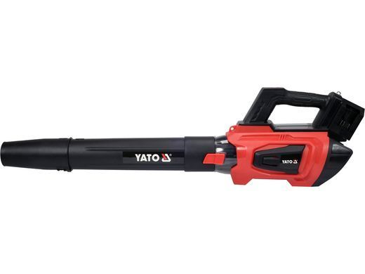 Воздуходувка приусадебная аккумулятор YATO:Li-Ion 36V(2х 18V),производитель.- 900 м&sup3;/мин (БЕЗ АККУМУЛЯТОРА) YT-85179 фото