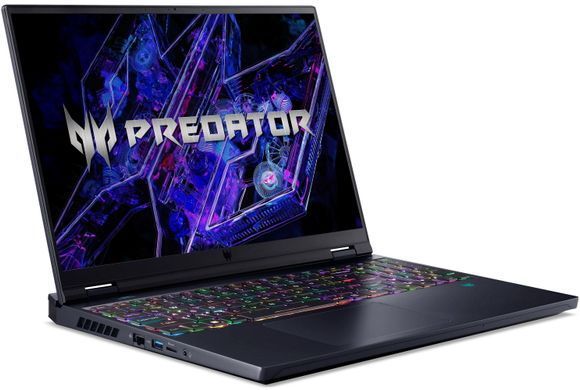 Acer Ноутбук Predator Helios 16 PH16-72 16" WQXGA, Intel i9-14900HX, 32GB, F1TB, NVD4070-8, Lin (382184) NH.QR9EU.001 фото