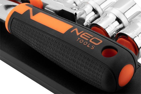 Набір головок торцевих з тріскачкою Neo Tools 10-030 1/2", 12 шт. 10-030 фото