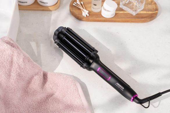 Плойка для создания локонов Ardesto Violet Pro, 90Вт, 170-210C, керамика, черный HC-Y220PRO фото