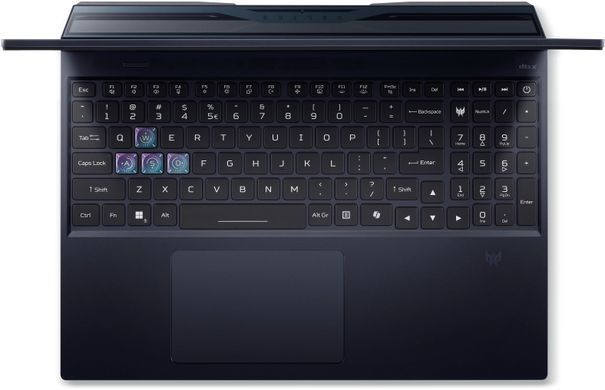 Acer Ноутбук Predator Helios 16 PH16-72 16" WQXGA, Intel i9-14900HX, 32GB, F1TB, NVD4070-8, Lin (382184) NH.QR9EU.001 фото