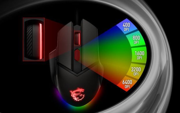 MSI Мышь Clutch GM20 Elite GAMING Mouse S12-0400D00-C54 фото