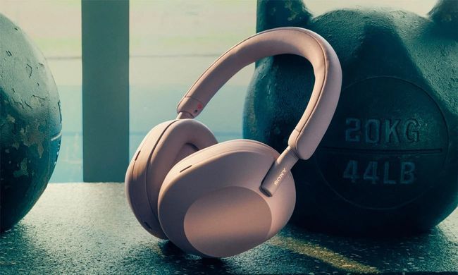 Навушники Over-ear Sony WH-1000XM5 BT 5.2, ANC, Hi-Res, AAC, LDAC, Wireless, Mic, Рожевий (381515) WH1000XM5P.CE7 фото