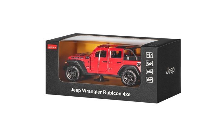 Машинка Rastar JEEP Wrangler Rubicon 1:43 Красный ibs_4540132 фото