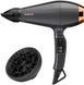 BaByliss Фен Air Pro, 2200Вт, 2 режими, дифузор, іоніз-я, хол. обдув, чорний (381307) 6719DE