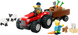 Конструктор LEGO City Червоний фермерський трактор із причепом і вівцями 116 деталей (60461)