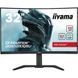 31.5" 16:9 вигнутий ігровий VA РК монітор, 2560х1440, 0.2 мс (MPRT), 180 Гц, HDR, Adaptive Sync, 2x IIYAMA GCB3280QSU-B2 3729922