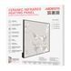Керамічна електронагрівальна панель Ardesto HCP-395WT-ECO, 395 Вт, 8 м2, 60 х 60 см, IP54, білий (328826)