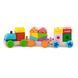 Деревянный поезд Viga Toys Яркие кубики (50534) dt_2320