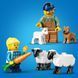 Конструктор LEGO City Червоний фермерський трактор із причепом і вівцями 116 деталей (60461)