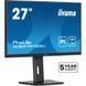 27" 16:9 IPS РК монітор, 2560х1440, 1 мс (MPRT), 100 Гц, Adaptive Sync, 1xHDMI 2.0/1xDP 1.2/2xUSB 3. IIYAMA XUB2797QSU-B2 3729304