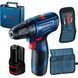 Шуруповерт аккумуляторный Bosch GSR 120-LI + набор бит (06019G8002) 06019G8002