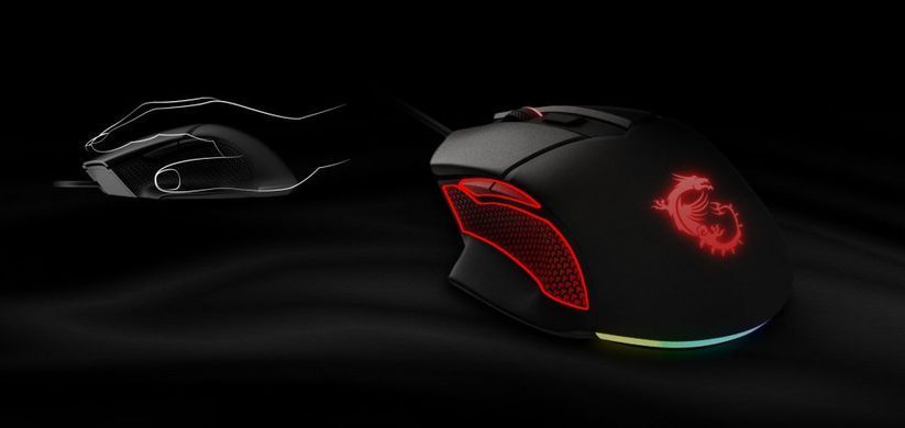 MSI Мышь Clutch GM20 Elite GAMING Mouse S12-0400D00-C54 фото