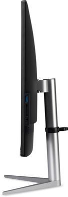 Acer ПК Моноблок Aspire C24-1300 23.8" FHD, AMD R5-7520U, 8GB, F512GB, UMA, WiFi, кл+м, без ОС, чeрный DQ.BL0ME.00H фото