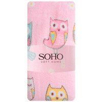 Текстиль банний SOHO Рушник 70*140см, мікроф. Owl