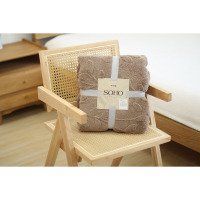 Текстиль для дому SOHO Плед 200*220 см Twig Beige