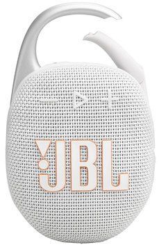 Портативна акустика JBL Clip 5 Білий (JBLCLIP5WHT) JBLCLIP5WHT фото