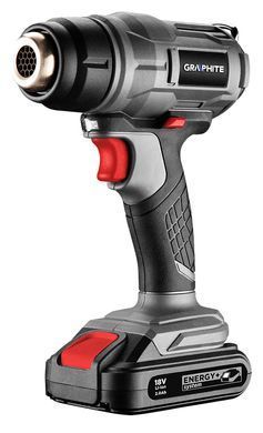 Акумуляторний термофен GRAPHITE 58G082 (18V, 550&deg;C, 200 л/хв) без АКБ 58G082 фото