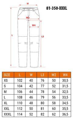Робочі штани NEO TOOLS 81-350-1 Mix&Match Canvas, посилення Cordura XXXL