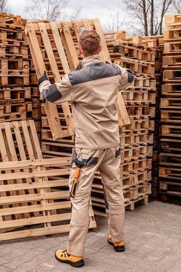 Робоча куртка 2 в 1 NEO TOOLS 81-310, знімні рукави, дихаюча тканина, посилені шви S
