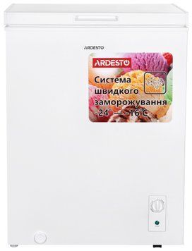 ARDESTO Морозильна скриня, 142л, А+, ST, режим холодильника, білий (360009) FRM-145MCH фото