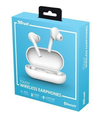 Наушники Trust Nika Touch True Wireless Mic White 23705_TRUST фото