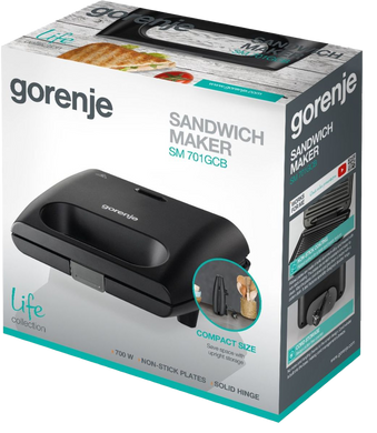 Гриль Gorenje SM701SB (7094152) 743444 фото