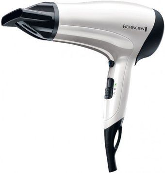 Remington Фен Power Volume 2000, 2000Вт, 3 режими, дифузор,турмалінова іоніз-я, хол. обдув, білий (179848) D3015 фото