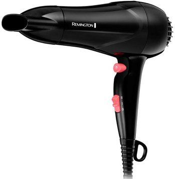 Remington Фен MyStylist, 1900Вт, 2 режими, іоніз-я, хол. обдув, чорний (365722) D2000 фото