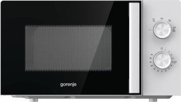 Микроволновая печь Gorenje 17л, мех. управляющий, 700Вт, дисплей, белый (378598) MO17E1WH фото