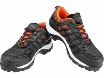 Кросівки робочі YATO "POMPA S1P", розм.37 поверхня з поліурет. шкіри і сітки з гумовою підошвою(DW)