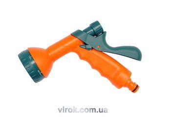Зрошувач-пістолет 6-режимний FLO до шлангу 1/2", ABS-пластик 89220 фото