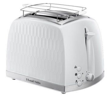 Тостер Russell Hobbs 26060-56 Honeycomb White (6651552) 23871034003 фото