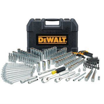 Набор головок, бит, шестигранных ключей 1/4, 3/8, 1/2, 247 предметов DeWALT DWMT81535-1 DWMT81535-1 фото