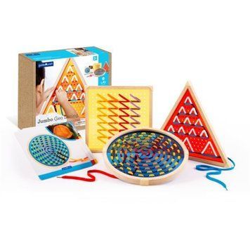 Шнуровка Guidecraft Manipulatives Большие фигуры (G6804) dt_2198 фото