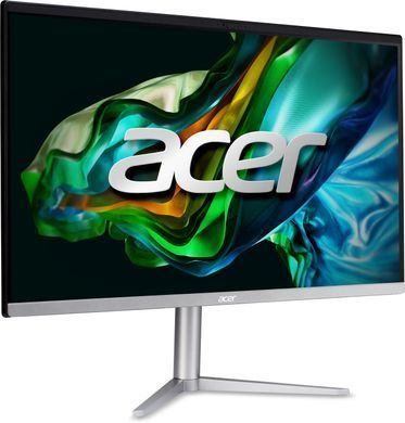 Acer ПК Моноблок Aspire C24-1300 23.8" FHD, AMD R5-7520U, 8GB, F512GB, UMA, WiFi, кл+м, без ОС, чeрный DQ.BL0ME.00H фото