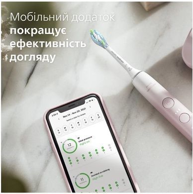 Зубна електрощітка PHILIPS HX9911/84 Sonicare DiamondClean Gradient Pink-White